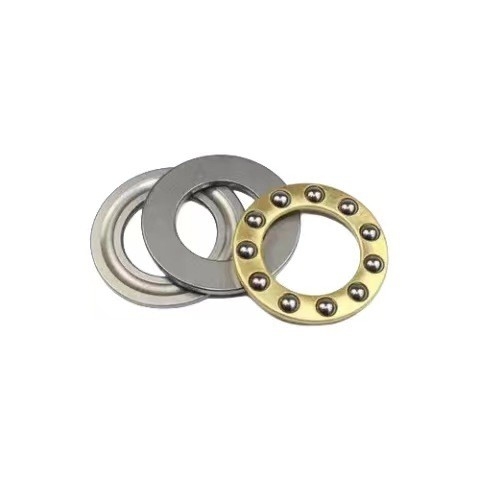 Einzelreihe 2,5x6x3mm Achs-Miniatur-Brass-Käfig-Schubkugellager für Flugzeug