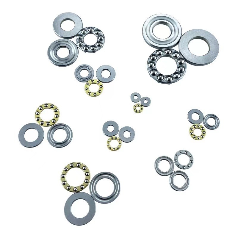 Einzelreihe 2,5x6x3mm Achs-Miniatur-Brass-Käfig-Schubkugellager für Flugzeug